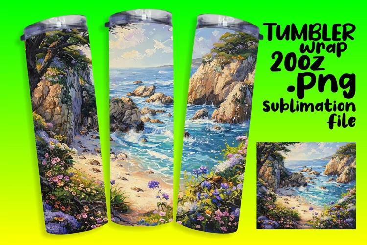 Misty Morning Tumbler Wrap 20oz