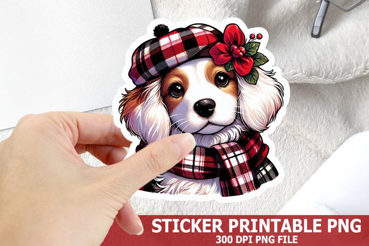 Christmas Dog Clipart Image 18