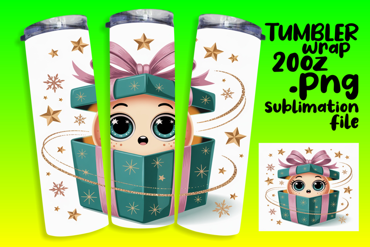 Christmas Tumbler Wrap Image 7