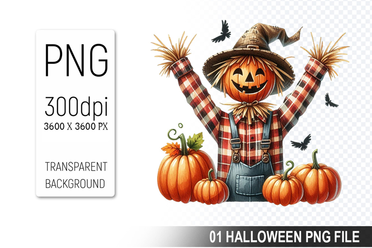Autumn Clipart, Halloween Sublimation Clipart PNG