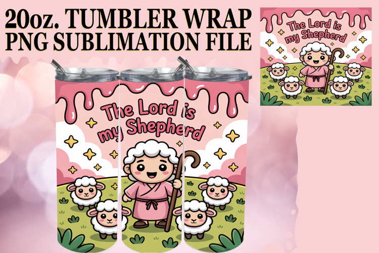 Joyful Nights 20oz tumbler wrap, Christian