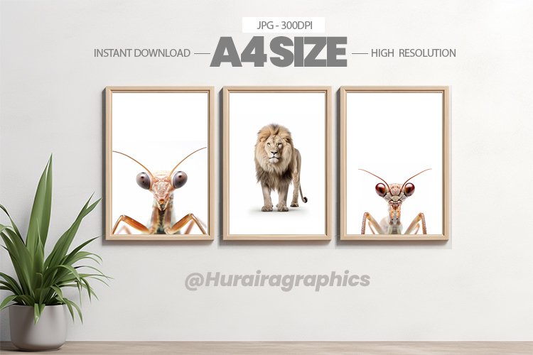Animal Wall Art - 03 Variations example image 1