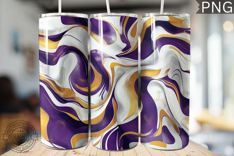 Abstract Pattern Tumbler Warp - High Quality 300 Dpi