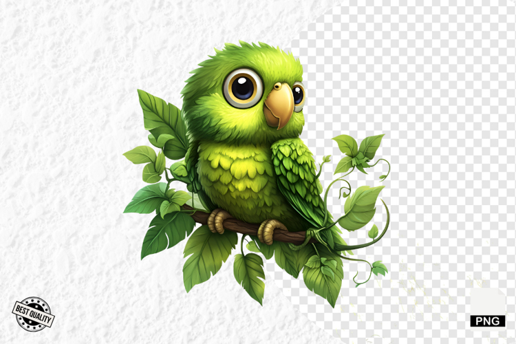 Tropical Birds Clipart - Summer Birds PNG