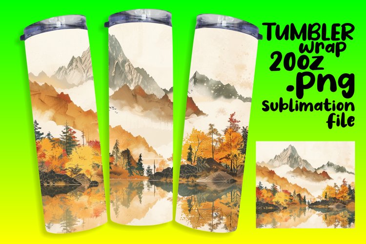Fall Tumbler Wrap Image 15