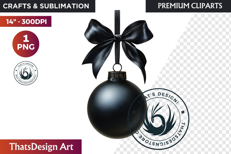 Christmas Baubles Clipart, Festive Holiday Ornaments PNG