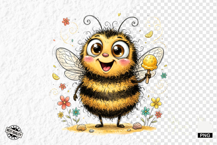 Honey Bee Clipart Image 5