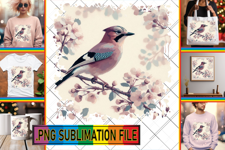 Cheerful PNG Art for TSHIRTS, Birds