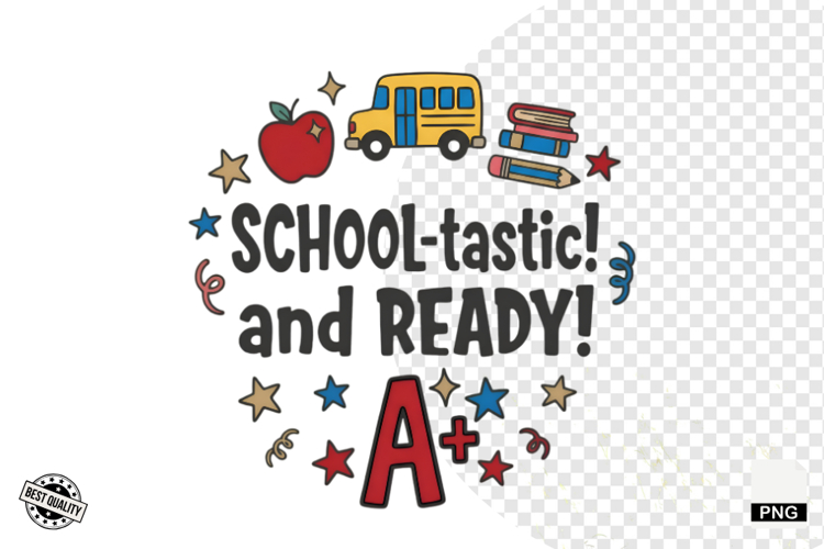Back to School Sublimation PNG