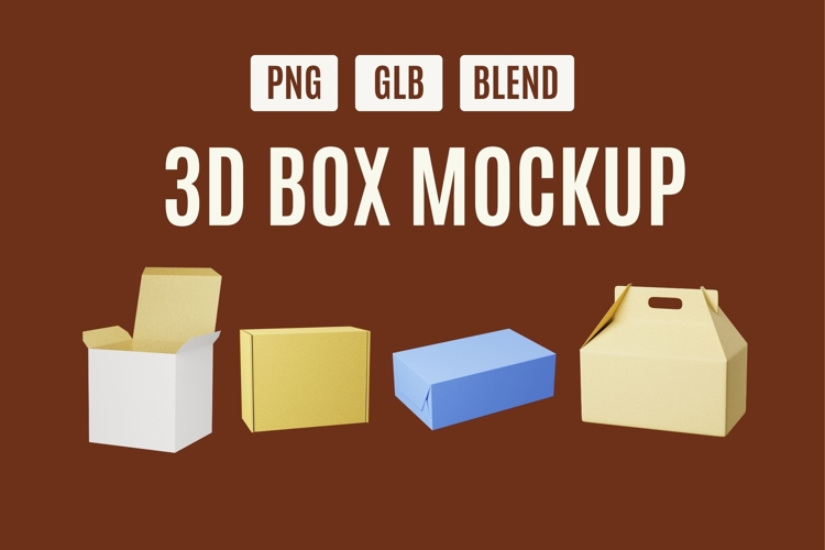Product Box Display Set 04