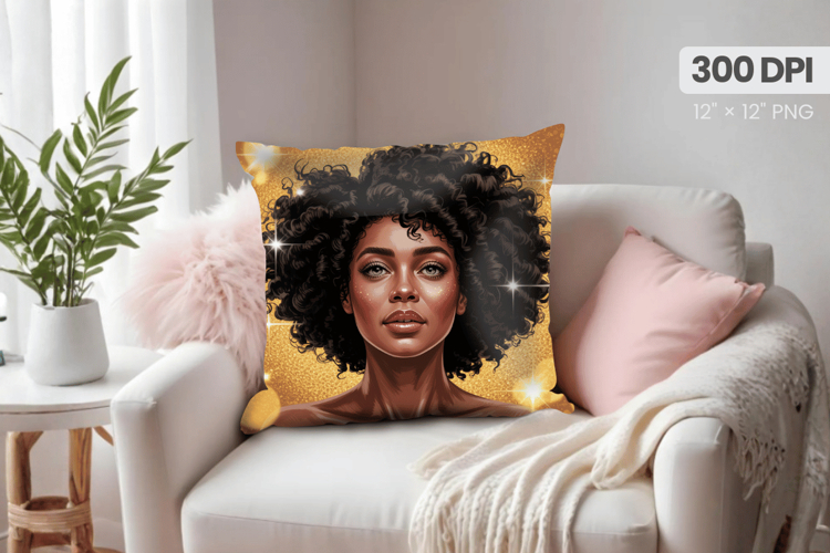 Black Girl Afro Png Image 23