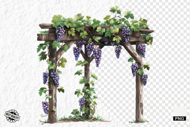 Grape Vine Clipart Image 22