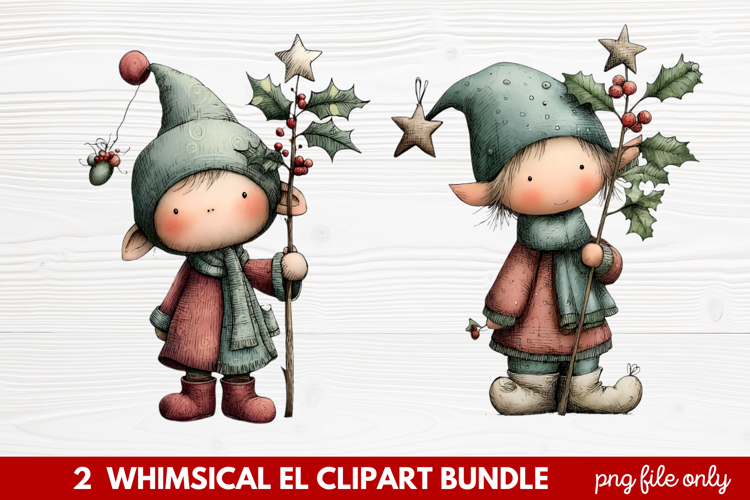 Cute Elf Clipart