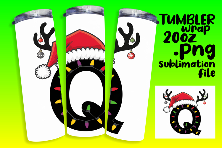 Sublimation Graphics for 20oz Tumbler , Christmas