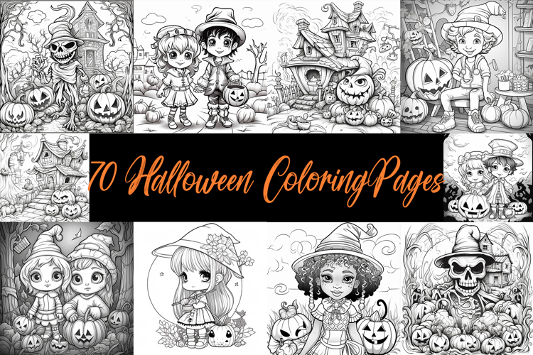 Spooky Coloring Pages Image 24