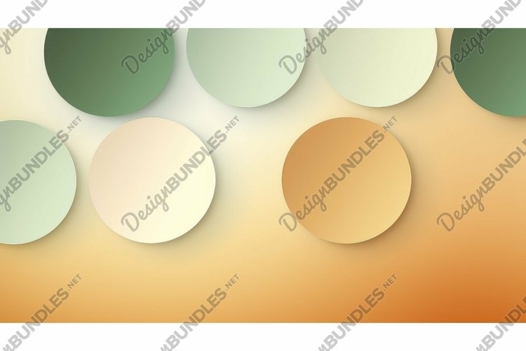 circle gradient round background example image 1