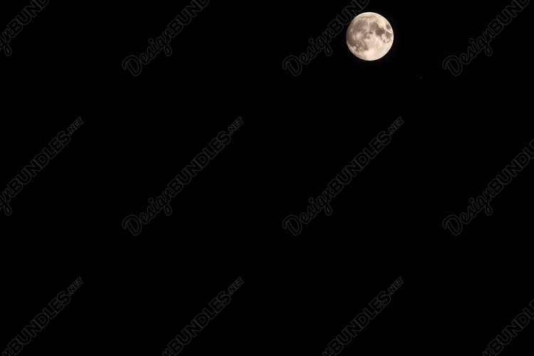 Full Moon Clipart Image 2