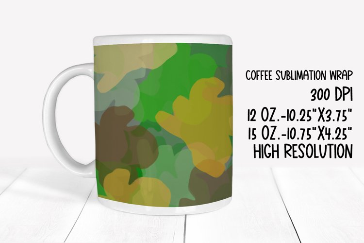 Coffee Mug Sublimation Wrap example image 1