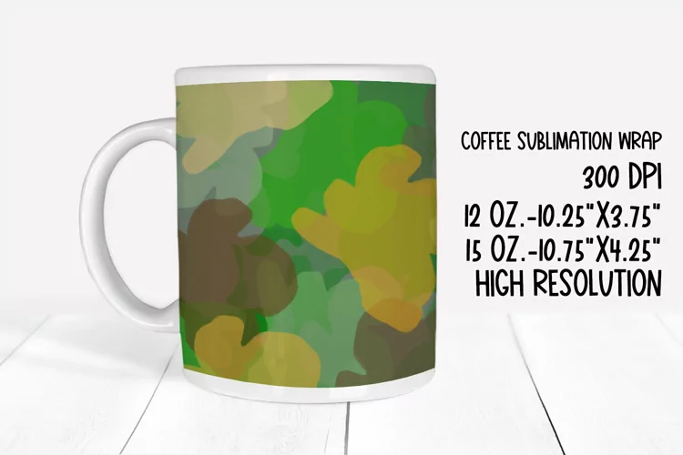 Coffee Mug Sublimation Wrap