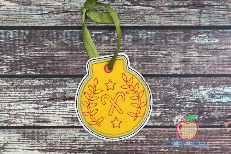 Christmas Ball Ornament Clipart Image 5