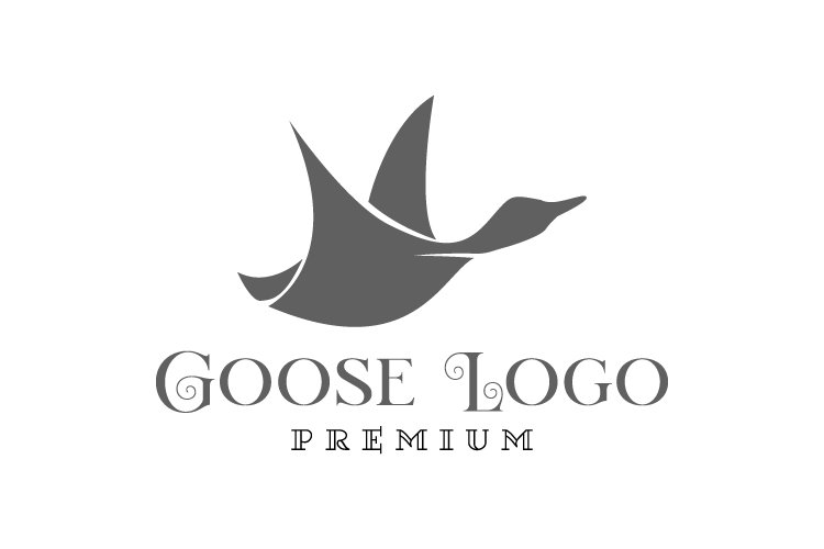 Goose logo template example image 1