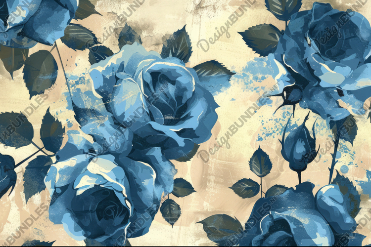 Blue Texture Image 9