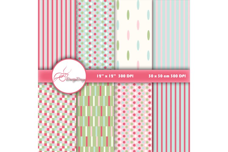 Digital papers Stripes and Lines