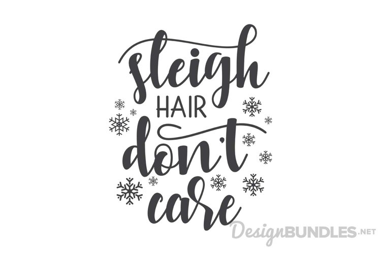Sleigh Hair Dont Care example image 1