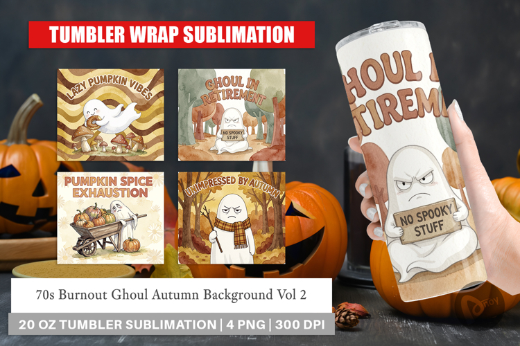 70s Burnout Ghoul Tumbler