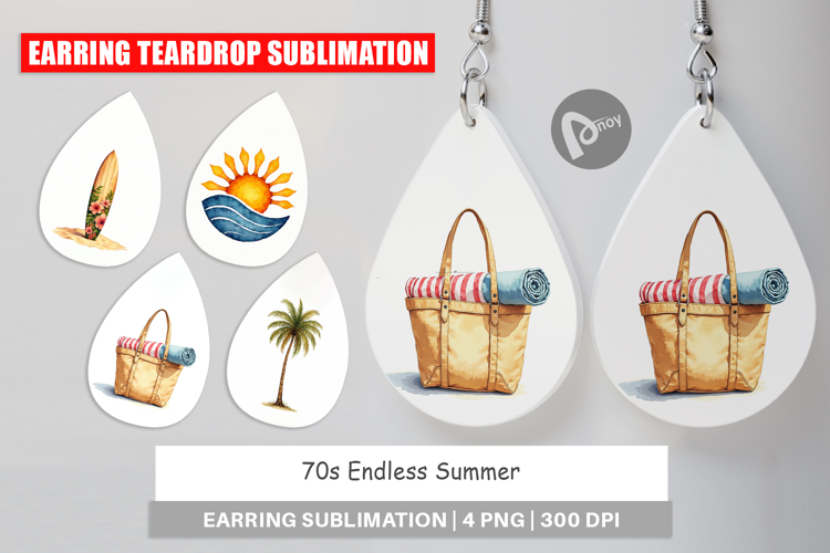 Sublimation Earring Designs Image 19