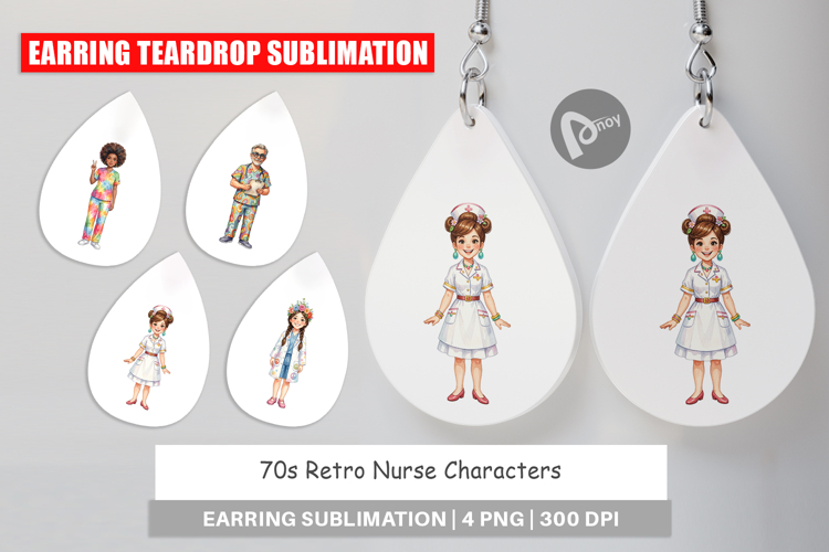 Nurse Sublimation Designs Image 13
