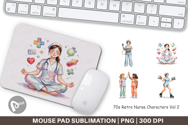 Nurse Sublimation Designs Image 2