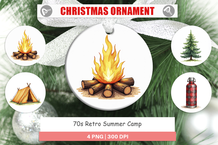 Christmas Ornament Sublimation Designs Image 19