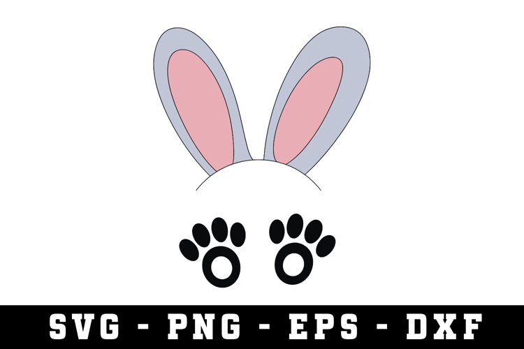 Bunny Ear   Face SVG | SVG Cut files | Cricut