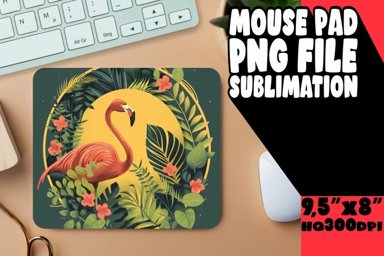 Vibrant Tropicana Mouse Pad Collection