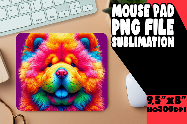 WHIMSICAL mouse PAD Creative Design, Dog