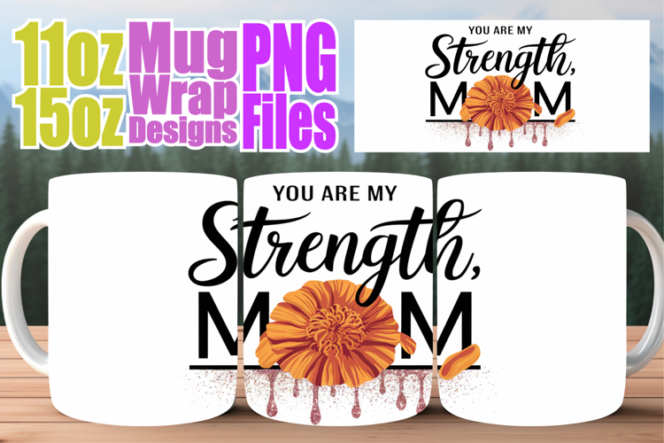 Joyful journeys 11oz 15oz sublimation wrap, Mother's Day