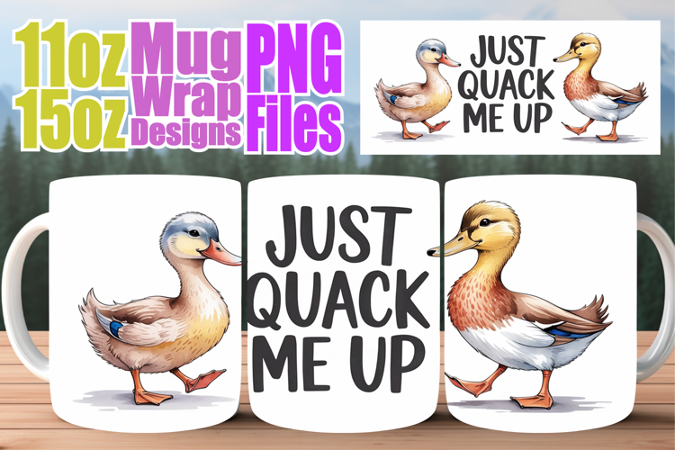 Joyous memories 11oz 15oz mug wrap, Funny Animals