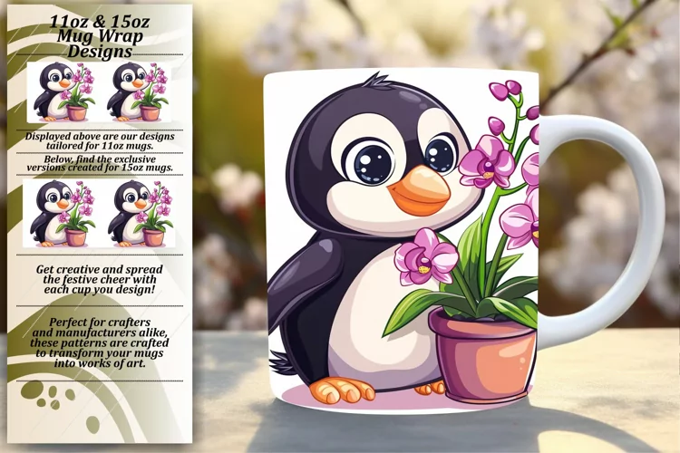 Vibrant Animal Adventure Mug Sublimation 15oz