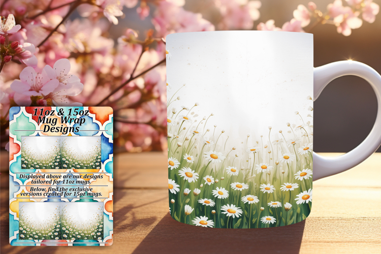 Beautiful Png For 15oz Mug Wrap , Flowers