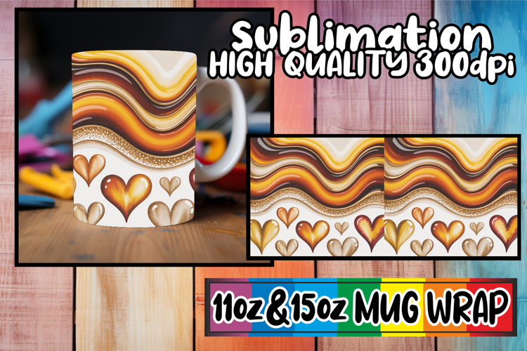 Inspiring moments sublimation print wrap, Pattern