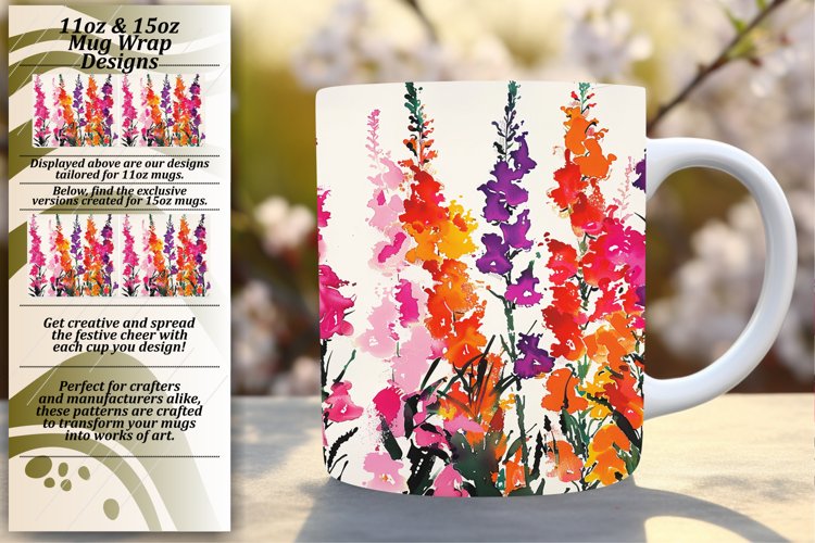 Spring Blossom Mug Sublimation: Vibrant Spring Edition