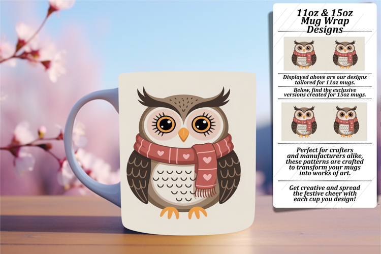 CUSTOM 11oz Mug Wrap PNG Artwork , Valenines Animals