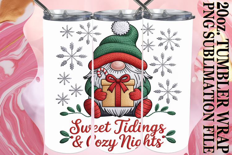 Christmas Tumbler Wrap Image 5
