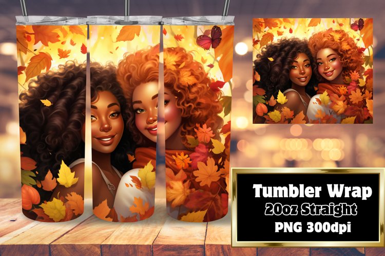 3D Power Woman Tumbler Sublimation 20oz