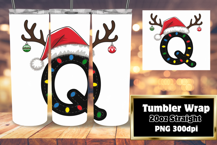 CHIC 20oz Tumbler Template for DIY , Christmas