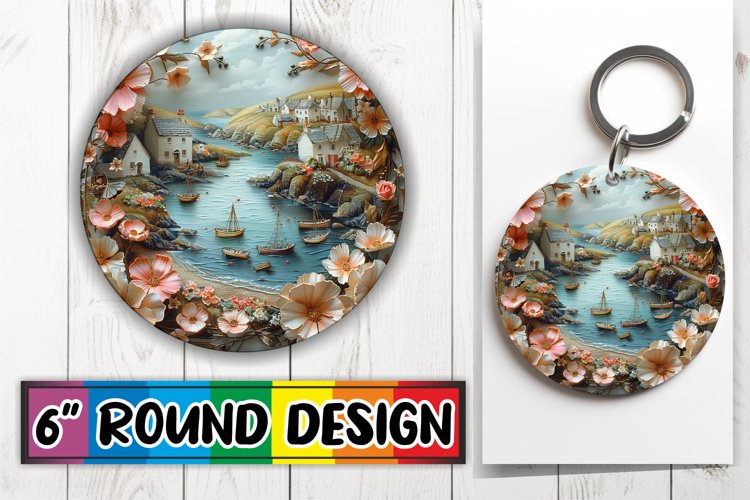 Scenic Round Ornament Selection example image 1