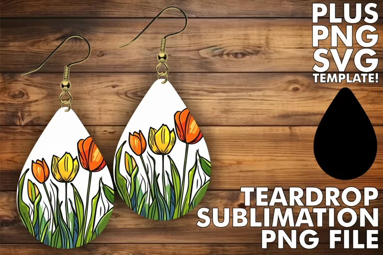 Elegant Sublimation Earring Patterns