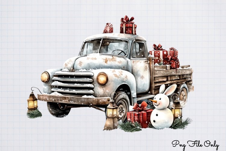 Rustic Christmas Clipart Image 24