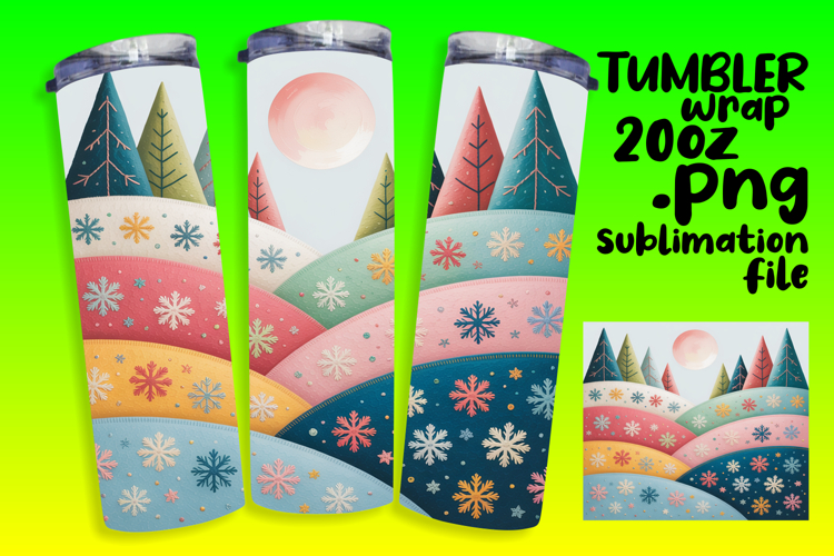 Christmas Tumbler Wrap Image 20